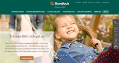 Desktop Screenshot of gundlach-bau.de